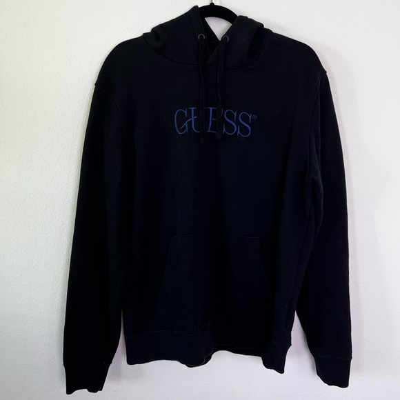 GUESS - Eco Roy Fleece Hoodie - Picture 3 of 5